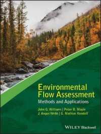 環境流量評価の方法と応用<br>Environmental Flow Assessment : Methods and Applications (Advancing River Restoration and Management)