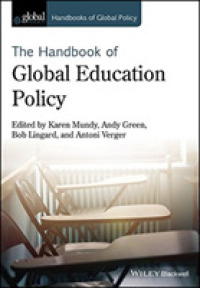 The Handbook of Global Education Policy (Handbooks of Global Policy)