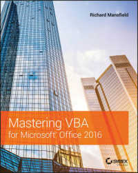 Mastering VBA for Microsoft Office 2016 (Mastering)