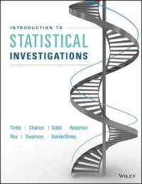 Introduction to Statistical Investigations， 1e High School Binding