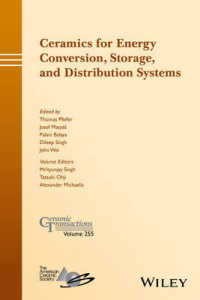 Ceramics for Energy Conversion, Storage, and Distribution Systems : A Collection of Papers Presented at Cmcee-11, June 14-19, 2015, Vancouver, C, Cana