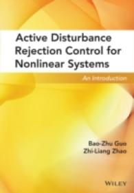 Active Disturbance Rejection Control for Nonlinear Systems : An Introduction -- Hardback