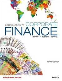 Introduction to Corporate Finance, 4th Edition （4TH Looseleaf）