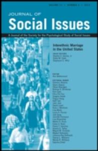 At the Crossroads of Intergroup Relations and Interpersonal Relations : Interethnic Marriage in the United States (Journal of Social Issues (Josi))