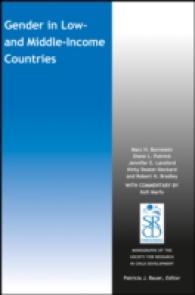 Gender in Low and Middle-income Countries (Monographs of the Society for Research in Child Development)