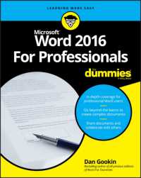 Word 2016 for Professionals for Dummies (For Dummies)