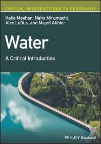 水：批判的入門<br>Water : A Critical Introduction (Critical Introductions to Geography)