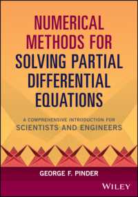 理工学のための数値法<br>Numerical Methods for Solving Partial Differential Equations : A Comprehensive Introduction for Scientists and Engineers