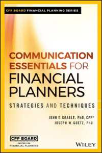 Communication Essentials for Financial Planners : Strategies and Techniques