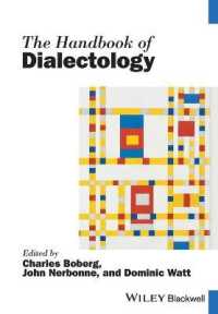 ブラックウェル版　方言学ハンドブック<br>The Handbook of Dialectology (Blackwell Handbooks in Linguistics)