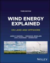 風力エネルギー解説（第３版）<br>Wind Energy Explained : On Land and Offshore （3RD）