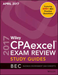 Wiley Cpaexcel Exam Review April 2017 Study Guide : Business Environment and Concepts -- Paperback / softback