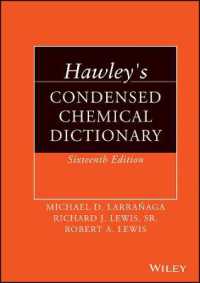 Hawley's Condensed Chemical Dictionary （16TH）