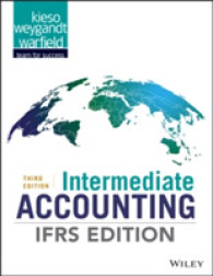 中級会計学：IFRS対応版（グローバル版テキスト・第３版）<br>Intermediate Accounting : IFRS Edition （3TH）