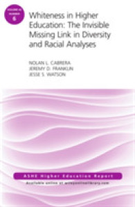 Whiteness in Higher Education : The Invisible Missing Link in Diversity and Racial Analyses (Ashe Higher Education Report Series)