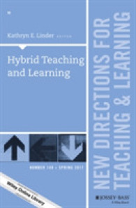 Hybrid Teaching and Learning, Spring 2017 (New Directions for Teaching and Learning)