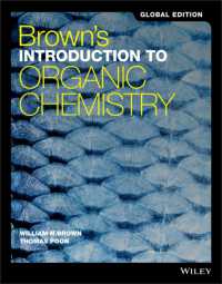 ブラウン・プーン基本有機化学（グローバル版テキスト）<br>Brown's Introduction to Organic Chemistry, Global Edition （6TH）