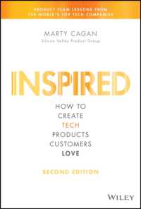 『INSPIRED：熱狂させる製品を生み出すプロダクトマネジメント』（原書）<br>INSPIRED : How to Create Tech Products Customers Love (Silicon Valley Product Group) （2ND）