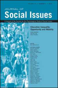 Education Inequality : Opportunity and Mobility (Journal of Social Issues (Josi))