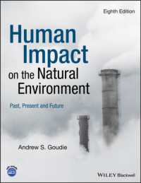 人間の自然環境への影響（第８版）<br>Human Impact on the Natural Environment （8TH）