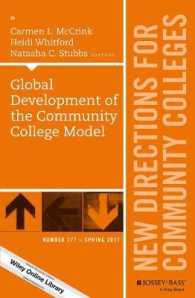 Global Development of the Community College Model (New Directions for Community Colleges)