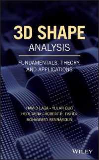 ３Ｄシェープ解析<br>3D Shape Analysis : Fundamentals, Theory, and Applications