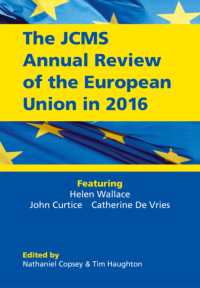 The JCMS Annual Review of the European Union in 2016 (Journal of Common Market Studies)