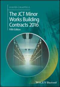The JCT Minor Works Building Contracts 2016 （5TH）