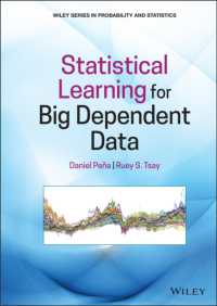 依存ビッグデータ分析<br>Statistical Learning for Big Dependent Data (Wiley Series in Probability and Statistics)
