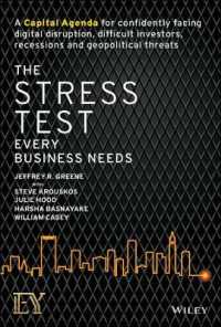 The Stress Test Every Business Needs : A Capital Agenda for Confidently Facing Digital Disruption, Difficult Investors, Recessions and Geopolitical Threats