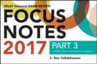 Wiley Ciaexcel Exam Review 2017 Focus Notes, Part 3: Internal Audit Knowledge Elements (Wiley Cia Exam Review Series) （6th ed.）