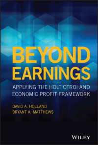 Beyond Earnings : Applying the HOLT CFROI and Economic Profit Framework