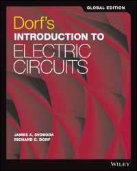 電子回路入門（グローバル版テキスト）<br>Dorf's Introduction to Electric Circuits, Global Edition （9TH）