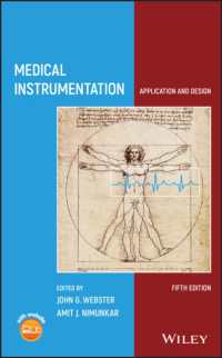 医療機器：応用と設計（第５版）<br>Medical Instrumentation : Application and Design （5TH）