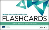 Wiley Cmaexcel Exam Review 2018 Flashcards : Part 2 , Financial Decision Making -- Paperback / softback