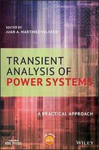 電力系統の遷移分析<br>Transient Analysis of Power Systems : A Practical Approach (Ieee Press)