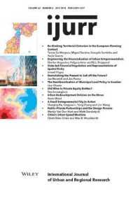International Journal of Urban and Regional Research (Ijurr Single Issue Purchases)