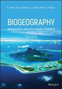 生物地理学：生態・進化からのアプローチ（第１０版）<br>Biogeography : An Ecological and Evolutionary Approach （10TH）