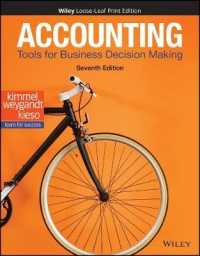 Accounting : Tools for Business Decision Making （7TH Looseleaf）