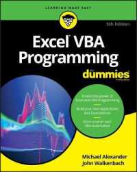 Excel Vba Programming for Dummies (For Dummies)