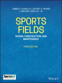 運動競技場：設計・建設・維持管理（第３版）<br>Sports Fields : Design, Construction, and Maintenance （3RD）