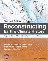 Reconstructing Earth's Climate History : Inquiry-Based Exercises for Lab and Class （2ND）