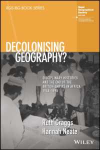 Decolonising Geography? Disciplinary Histories and the End of the British Empire in Africa, 1948-1998 (Rgs-ibg Book Series)