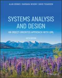 Systems Analysis and Design : An Object-Oriented Approach with UML （6TH）