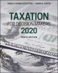 Taxation for Decision Makers, 2020 （10TH）