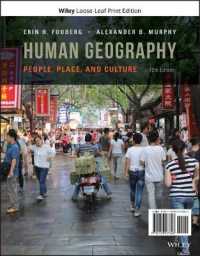 Human Geography : People, Place, and Culture （12th Looseleaf）