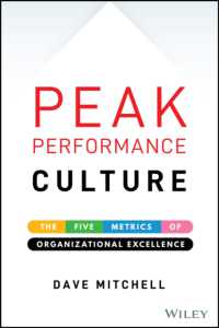 Peak Performance Culture : The Five Metrics of Organizational Excellence