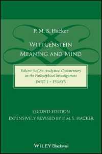 Wittgenstein : Meaning and Mind: Essays 〈3〉 （2ND）