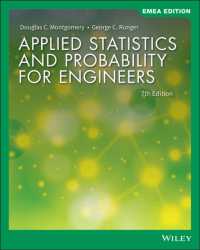 Applied Statistics and Probability for Engineers, EMEA Edition （7TH）