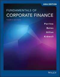 Fundamentals of Corporate Finance Asia Edition